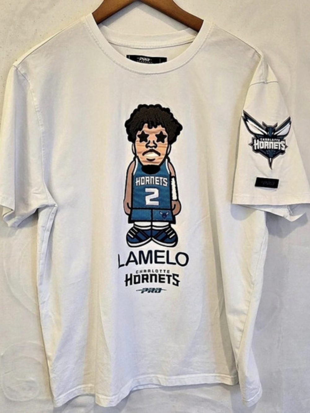 Pro Standard LaMelo Ball Charlotte Hornets Avatar Graphic T-Shirt Graphic Tee